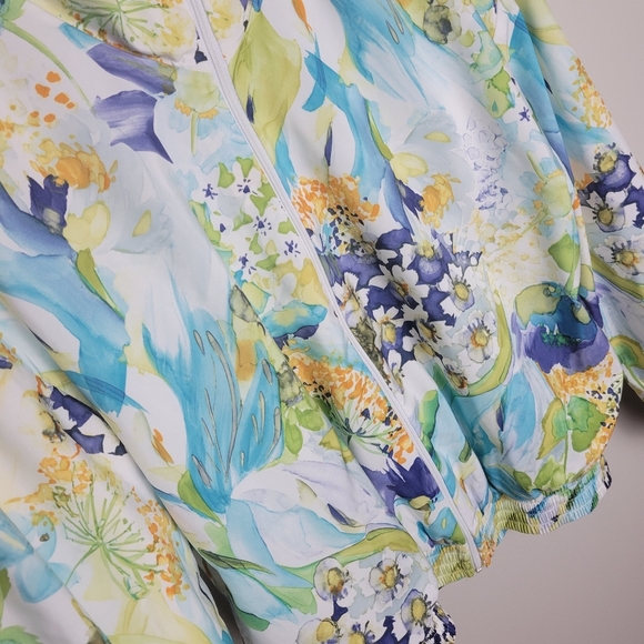 Vintage Floral Jacket Small Full Zip - Picture 5 of 11